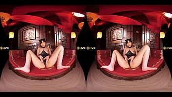 Thumbnail do vídeo: Chun-Li style cheongsam girl 在床上自慰 squirting - Trailer
