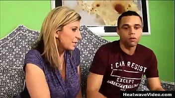 Thumbnail do vídeo: Mature Blondes Heat Up the Couch with Him