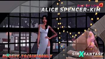 Thumbnail do vídeo: Love Hour with Alice Spencer-Kim in The Sims 4