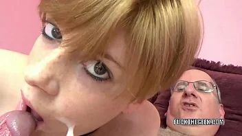 Thumbnail do vídeo: Desirable Ava Little loves an ecstatic facial cumshot.