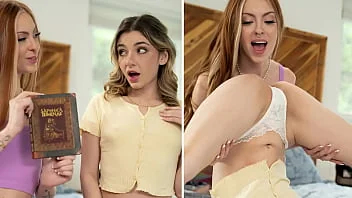 Thumbnail do vídeo: Naughty 18 anoss Explore Each Other While Reading From A Book