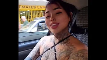 Thumbnail do vídeo: Surprise encounter with wife and niece in car—they explored further