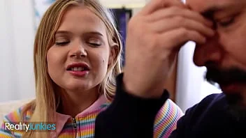Thumbnail do vídeo: Naughty Stepdaughter Fucked Hard in Pretzel Position